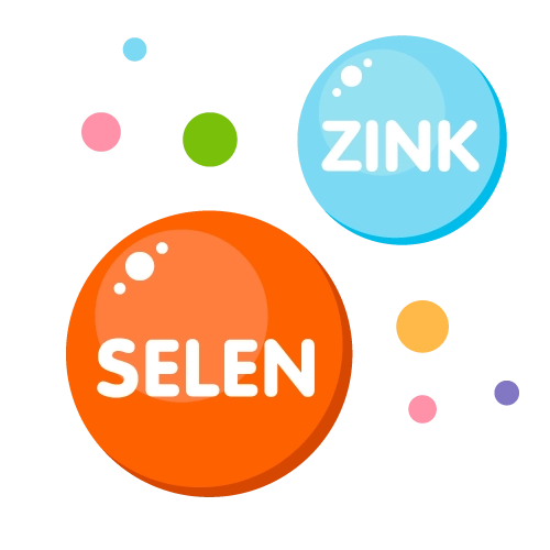 Cink in selen